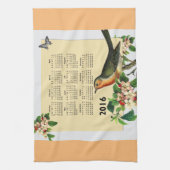 Agenda 2016 met keukenhanddoek voor vogels (Verticaal)
