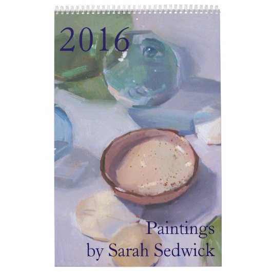 Agenda 2016: Schilderijen van Sarah Sedwick Kalender (Hoes)