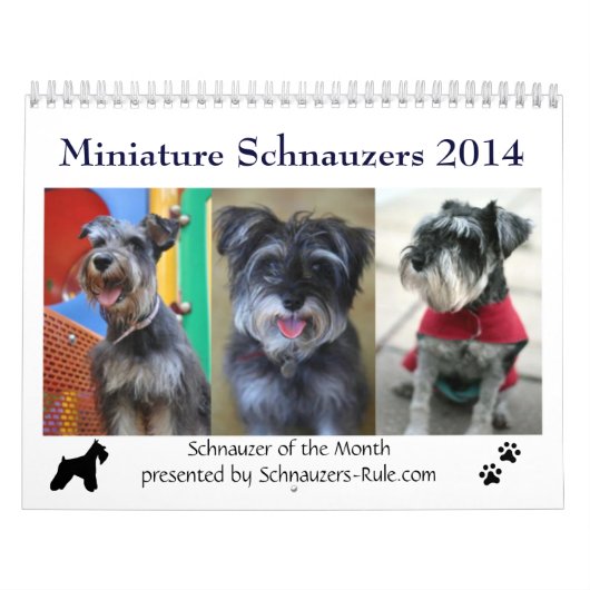 Agenda 2016 van Mini Schnauzer Kalender (Hoes)