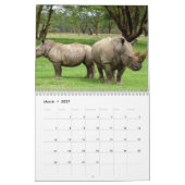 Agenda 2017 met Feestdagen - Wilde levens Kalender (Mar 2027)