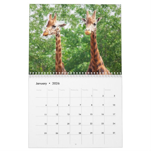 Agenda 2017 met Feestdagen - Wilde levens Kalender (Jan 2026)