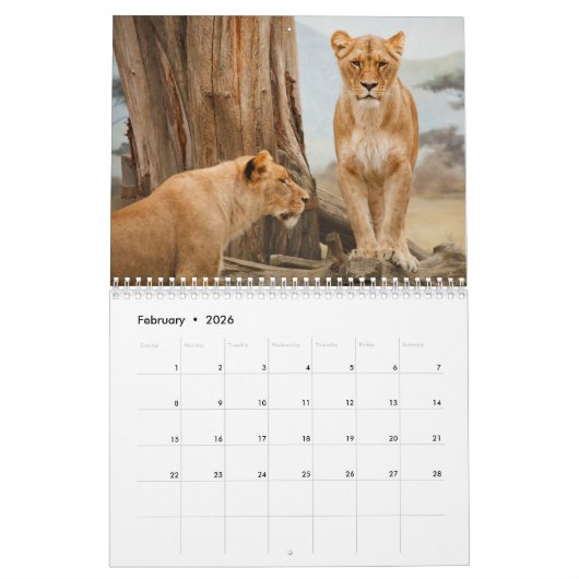 Agenda 2017 met Feestdagen - Wilde levens Kalender (Feb 2026)