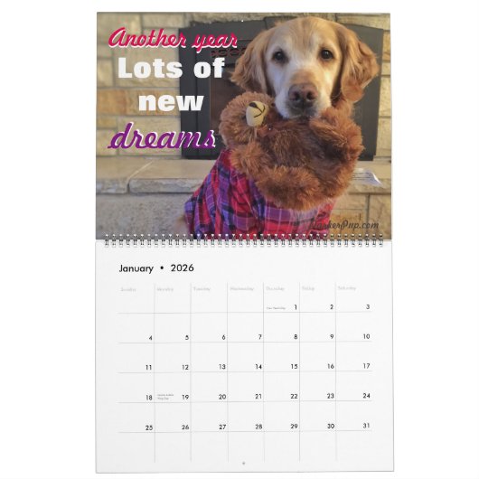 Agenda 2017 ParkerPup & Reser Kalender (Jan 2026)