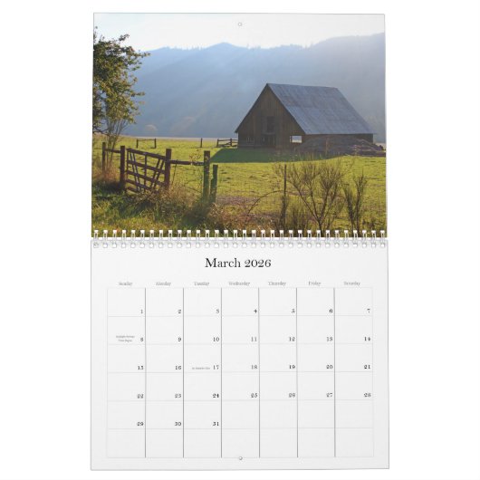 Agenda 2017 van Barns Kalender (Mar 2026)