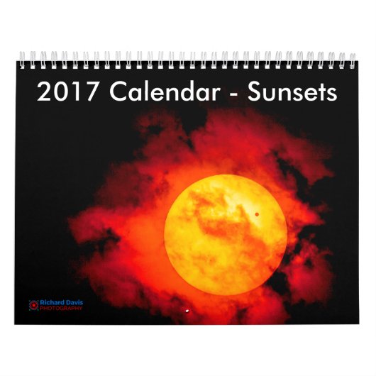 Agenda 2017 - Zonsondergangen (Britse culturele in Kalender (Hoes)