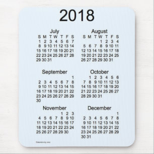 Agenda 2018 Alice Blue 6 maanden van Janz Muismat