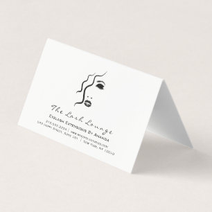 Agenda 2018 Beauty Studio Hair Glam Lashes Logo Visitekaartje