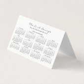 Agenda 2018 Beauty Studio Hair Glam Lashes Logo Visitekaartje (Voorkant)