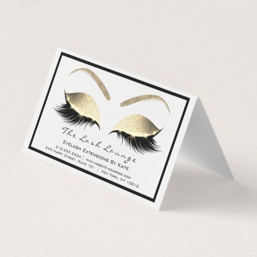 Agenda 2018 Beauty Studio Hairdresser Lashes Ext Visitekaartje (Achterkant)