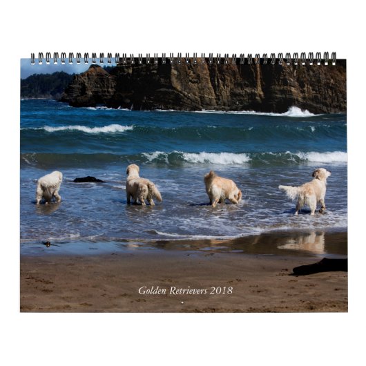 Agenda 2018 Golden Retriever Kalender (Hoes)