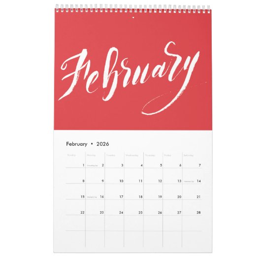 Agenda 2018 kalender (Feb 2026)