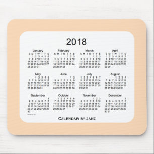Agenda 2018 van Janz Mousepad Muismat