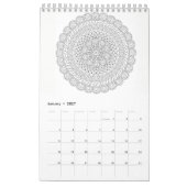 Agenda 2018 voor kleuren kalender (Jan 2027)