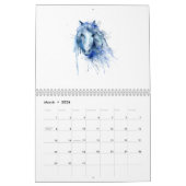Agenda 2018 - Waterverf paard Kalender (Mar 2026)