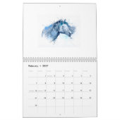 Agenda 2018 - Waterverf paard Kalender (Feb 2027)
