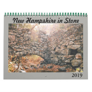 Agenda 2019 "New Hampshire in Stone" Kalender