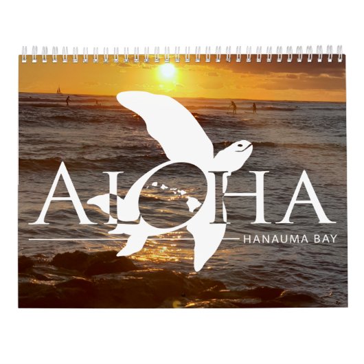 Agenda 2019 van Hawaii Kalender (Achterkant)