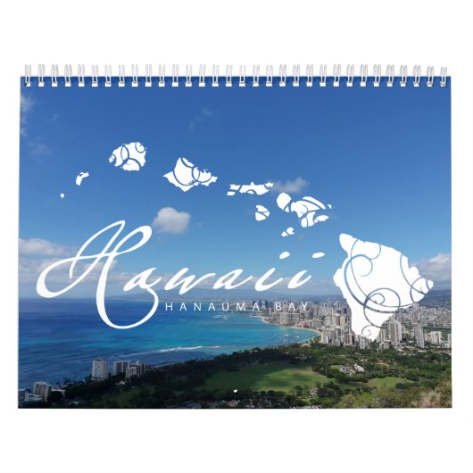 Agenda 2019 van Hawaii Kalender (Hoes)