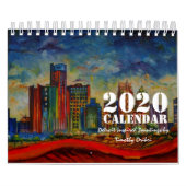 Agenda 2020 (schilderijen geïnspireerd door Detroi Kalender (Hoes)