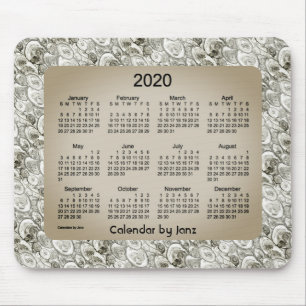 Agenda 2020 van Janz Foggy Bubbles Muismat