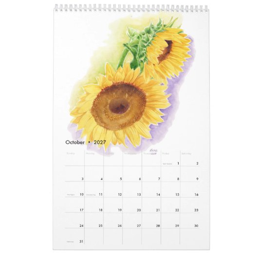 Agenda 2020 (vast) kalender (Okt 2027)