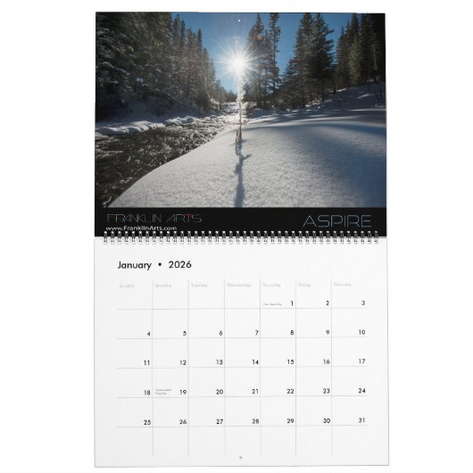 Agenda 2020 voor landschappen en Natuur Kalender (Jan 2026)