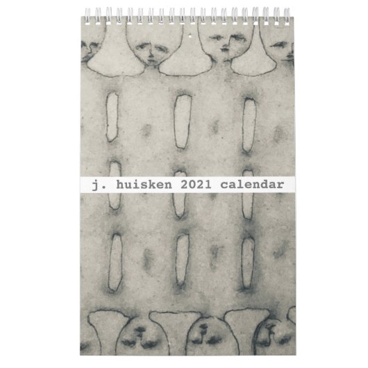 Agenda 2021 (art van J. Huisken) Kalender (Hoes)