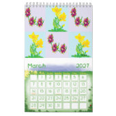 Agenda 2022 ARTWORKSBYSARR / ZAZZLE Kalender (Mar 2027)