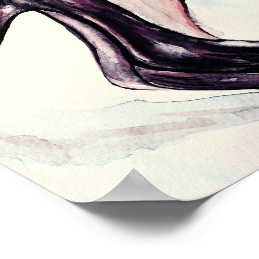 Agenda 2022, Hoge hakken - kenmerk vrouwen Poster (Hoek)