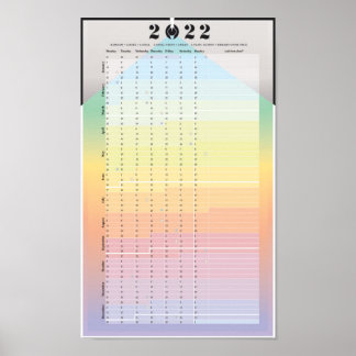 Agenda 2022 - PracticalWoo Moon Poster