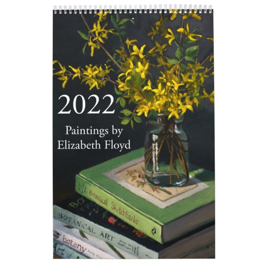 Agenda 2022, schilderijen van Elizabeth Floyd Cale Kalender (Hoes)
