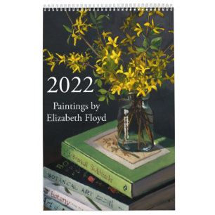 Agenda 2022, schilderijen van Elizabeth Floyd Cale Kalender