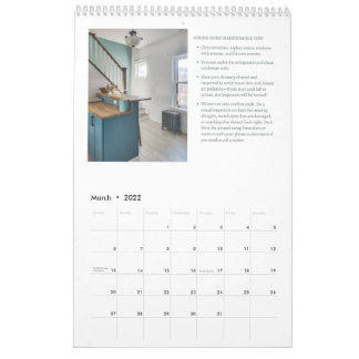 Agenda 2022 van de Chicago Bungalow Association Kalender