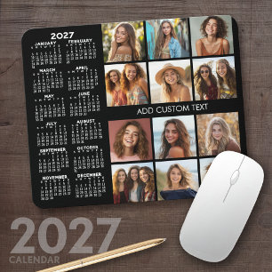 Agenda 2023 - 12 foto's collage - zwart muismat