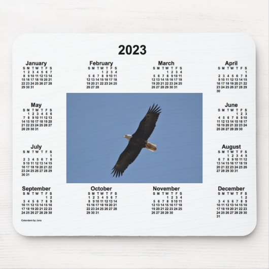 Agenda 2023 Bald Eagle door Janz Muismat (Voorkant)