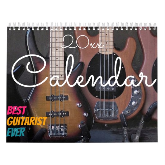 Agenda 2023 | Beste geschenk voor gitarist Kalender (Hoes)