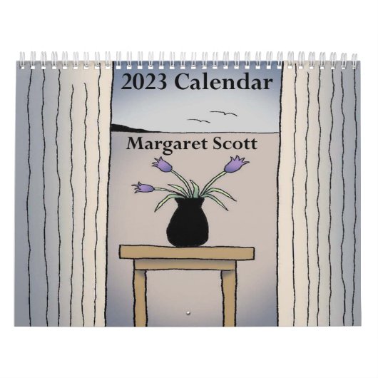 Agenda 2023 met illustraties van Margaret Scott Kalender (Hoes)