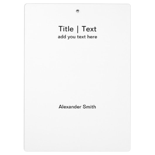 Agenda 2023 met openbare Feestdagen Modern Blue Klembord (Achterkant)