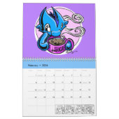 Agenda 2023: Motivatie, katten, draak, octopus Kalender (Feb 2026)