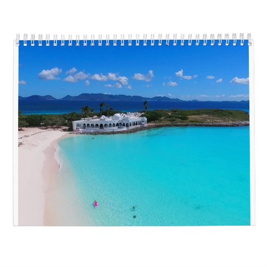 Agenda 2023 voor de stranden van Anguilla Kalender (Achterkant)