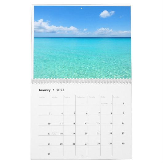 Agenda 2023 voor de stranden van Anguilla Kalender (Jan 2027)