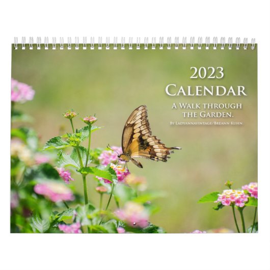 Agenda 2023 voor tuininsecten kalender (Hoes)