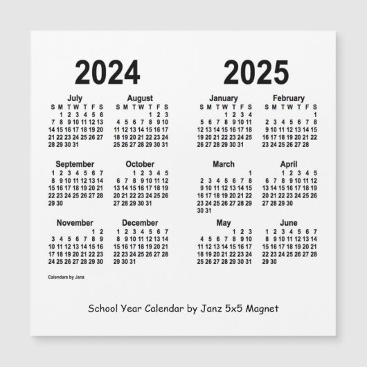 Agenda 2024-2025 van het Witte Schooljaar van Janz (Voorkant)