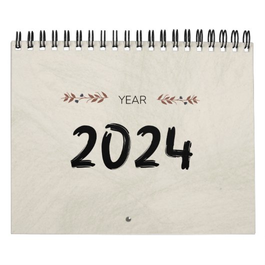 Agenda 2024 kalender (Hoes)