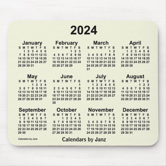 Agenda 2024 van Beige door de Muismat Janz (Voorkant)