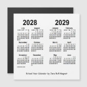 Agenda 2028-2029 van het Witte Schooljaar van Janz (Voorkant / Achterkant)