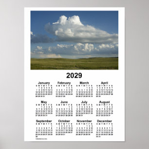 Agenda 2029 Nebraska Sandhills van Janz Poster