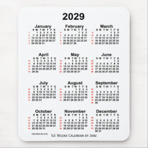 Agenda 2029 Witte 52 weken door Janz Muismat