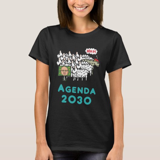 Agenda 2030 t-shirt (Voorkant)
