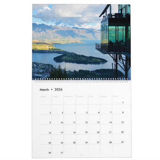 Agenda 20xx - Nieuw-Zeeland Kalender (Mar 2026)